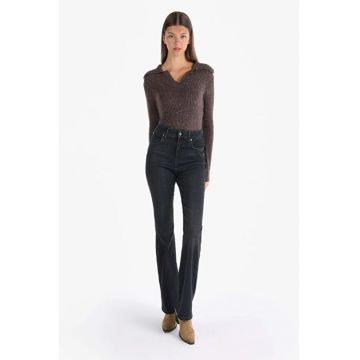 Pantaloni De Dama Albastru Regular Fit Cl1066534