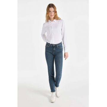 Pantaloni De Dama Albastru Slim Fit 703 Carla Cl1065299 8683197858153