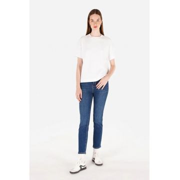 Pantaloni De Dama Albastru Slim Fit 703 Carla Cl1067189