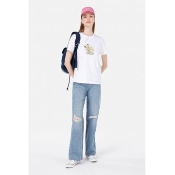 Pantaloni De Dama Albastru Straight Fit 900 LARIS CL1068691
