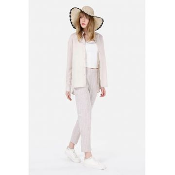 Pantaloni De Dama Bej Regular Fit Cl1068536