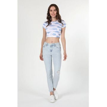 Pantaloni De Dama Denim Slim Fit 703 Carla Cl1059273 8683197300843