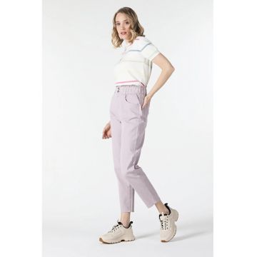 Pantaloni De Dama Mov Baggy Fit Cl1057304 8683197072269