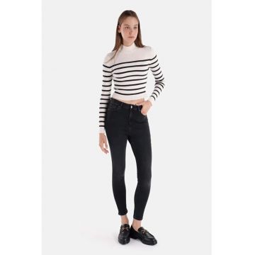 Pantaloni De Dama Negru Skinny Fit 760 Diana Cl1065322