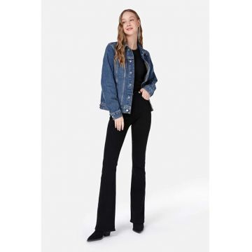 Pantaloni De Dama Negru Slim Fit Cl1067235