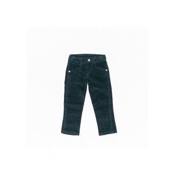 Pantaloni lungi fetite -  12812 - Bleumarin -