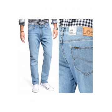 Blugi barbati -  Morton - Bumbac - Lungi - Barbati - Relaxed fit - W32-L32 US - Albastru