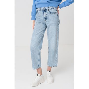 Blugi crop drepti