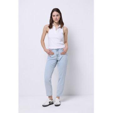 Blugi crop drepti
