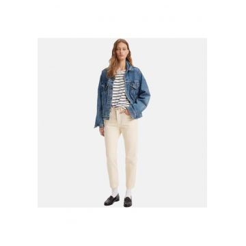 Blugi dama  501 - bumbac - buzunare laterale - bej