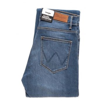 Blugi dama -  High Rise Bootcut - 10631-85 - Bumbac - Lungi - Evazat - Denim - W28-L32 US - Albastru