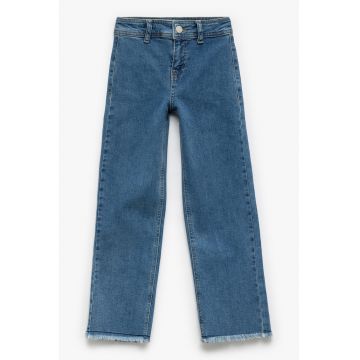 Blugi regular fit de denim