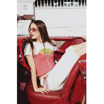 Blugi scurti relaxed fit
