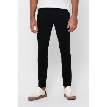 Blugi skinny cu 5 buzunare