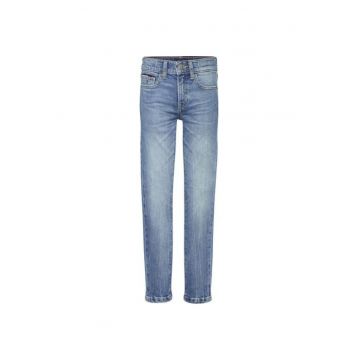 Blugi skinny cu talie inalta