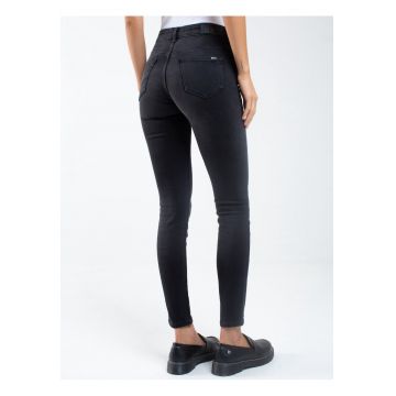 Blugi skinny cu talie inalta Adela 961