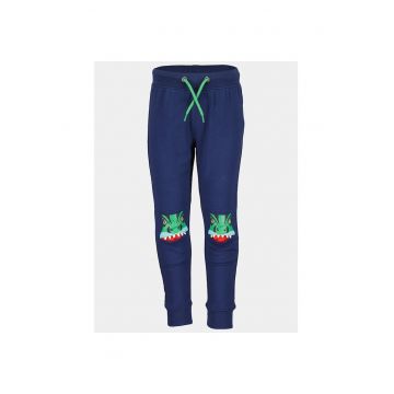 Pantaloni baieti -  303572150 - Albastru inchis - Bumbac