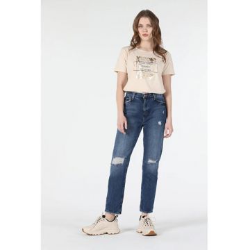Pantaloni De Dama Albastru Marin Boyfriend Fit 893 Julia Cl1057949 8683197089892