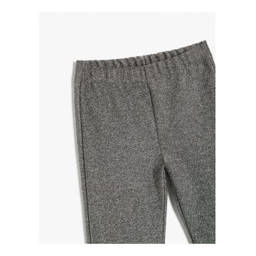 Pantaloni evazati stralucitori