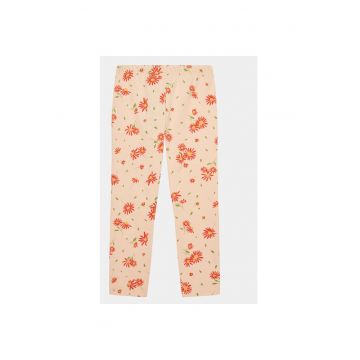 Pantaloni fete -  303816506 - Bumbac - Roz