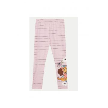 Pantaloni fete -  304719097 - Bumbac - Roz