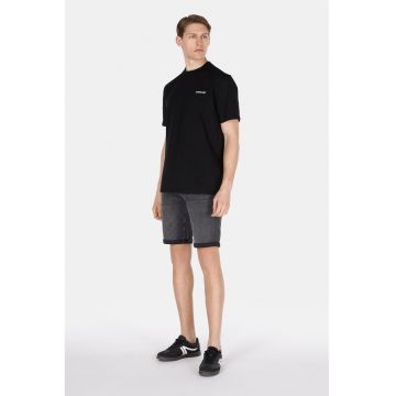 Pantaloni scurti cu aspect decolorat