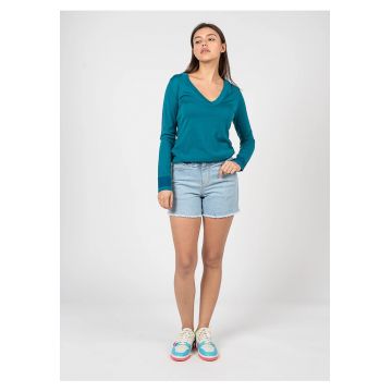 Pantaloni scurti din denim cu terminatie franjurata Bradford - 36
