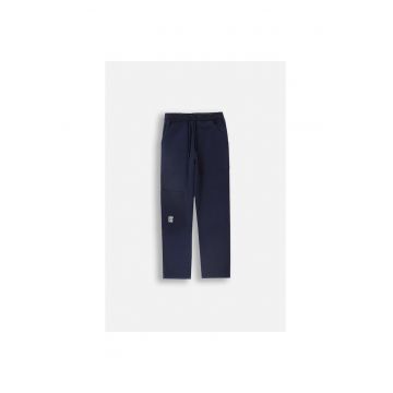 Pantaloni sport slim fit - cu snur pentru ajustarea taliei - 53975