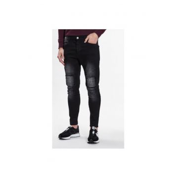 Blugi barbati -  302350377 - Bumbac - W30-L34 US - Negru