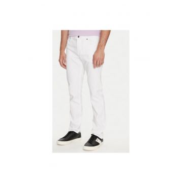 Blugi barbati -  303675554 - Bumbac - Alb