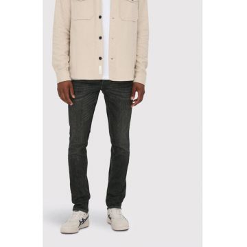 Blugi barbati  sons Negru Bumbac