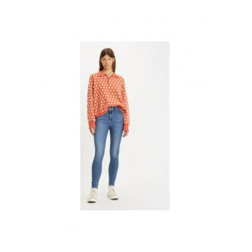 Blugi dama -  301835363 - Bumbac/Lyocell - W34-L32 US - Albastru