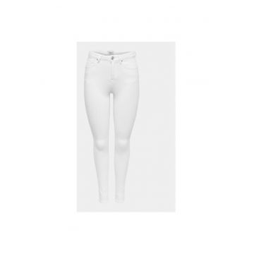 Blugi dama -  303320713 - Bumbac - S-L32 INTL - Alb