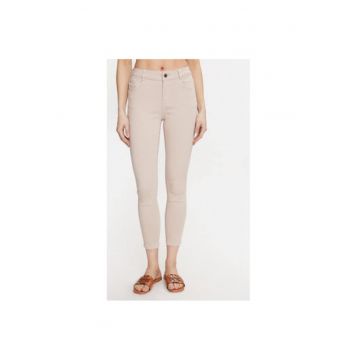 Blugi dama -  303918712 - Viscoza/Bumbac/Poliester - 38 EU - Bej
