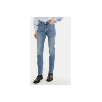Blugi dama -  304135392 - Bumbac organic - Albastru