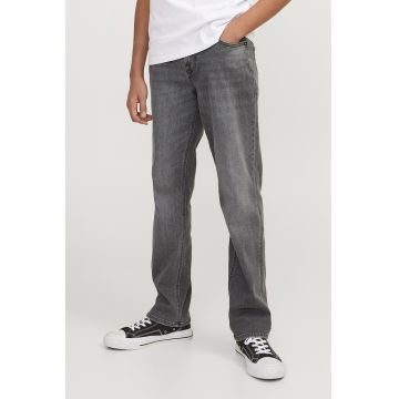 Blugi regular-fit cu aspect decolorat Clark