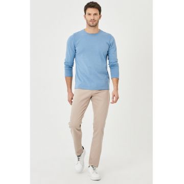 Blugi slim fit cu 5 buzunare