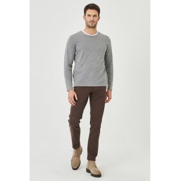 Blugi slim fit cu 5 buzunare