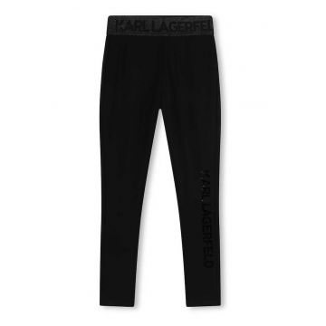 Colanti cu banda logo - Negru -