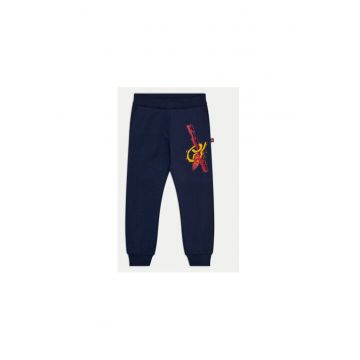 Pantaloni baieti -  304705922 - Bumbac organic - Albastru