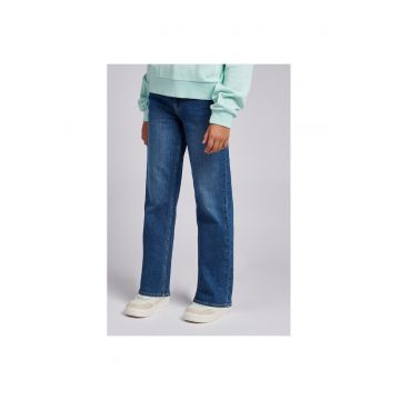 Pantaloni copii -  Bumbac - Albastru marin