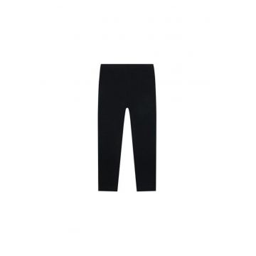 Pantaloni fete -  208908405 - Bumbac organic - Negru