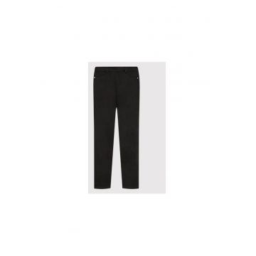Pantaloni fete -  209252972 - Bumbac/Poliamida - 116 CM - Negru