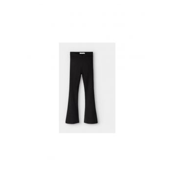 Pantaloni fete -  303697556 - Viscoza/Poliester - Negru