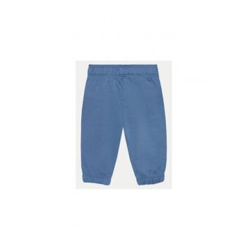 Pantaloni fete -  304145087 - Bumbac/Poliester - Albastru