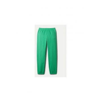 Pantaloni fete -  304357640 - Bumbac/Poliester - Verde