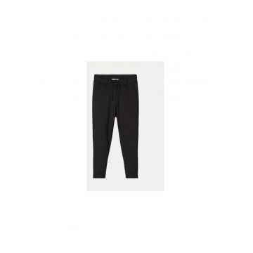 Pantaloni fete -  304433894 - Viscoza/Nylon - Negru