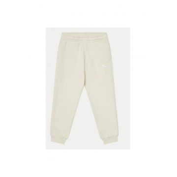 Pantaloni fete -  304580536 - Bumbac/Poliester reciclat/Bumbac - Bej