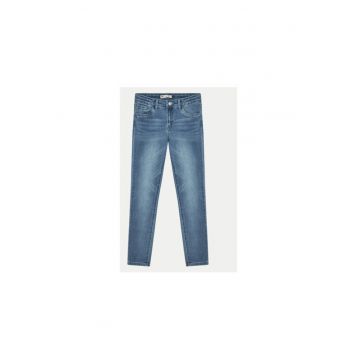 Pantaloni fete -  305163264 - Bumbac/Poliester - Negru