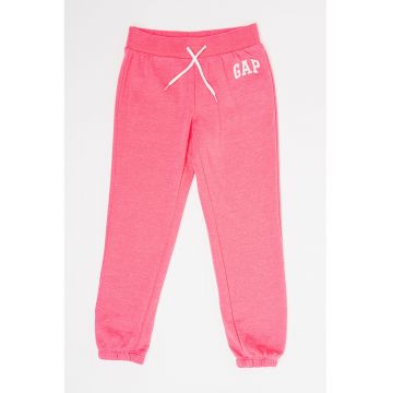 Pantaloni sport cu detaliu logo